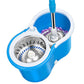 3-in-1 Spin Mop and Bucket Set |Hands Fee Mopping System with 2 Microfiber Mop Heads